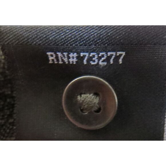 Rock & Republic Women's Green/Black Striped Lace Up Tunic L EUC - Picture 9 of 9